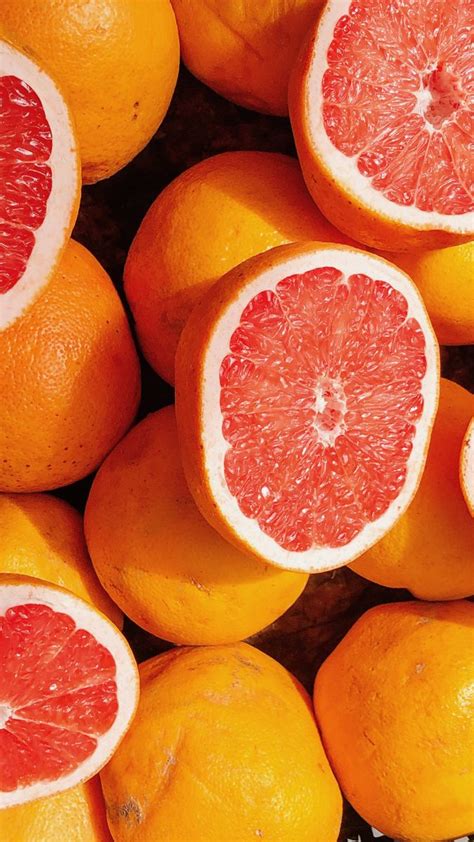 A Grapefruit Picture For Your Wallpaper Grapefruit Wallpaper Fruit Ice