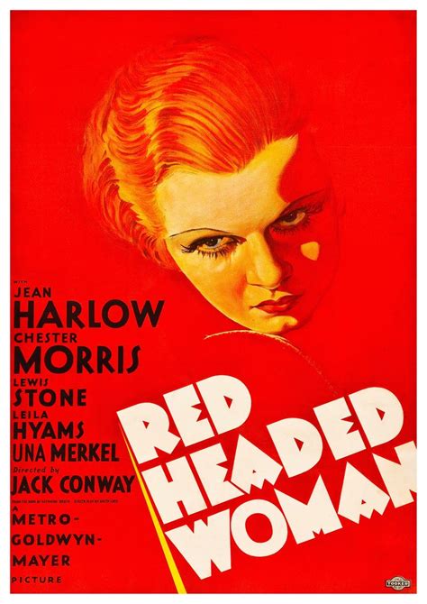 The Poster For Red Headed Woman