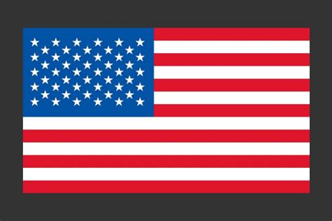 United States Of America Flag Vector Custom Designed Icons ~ Creative