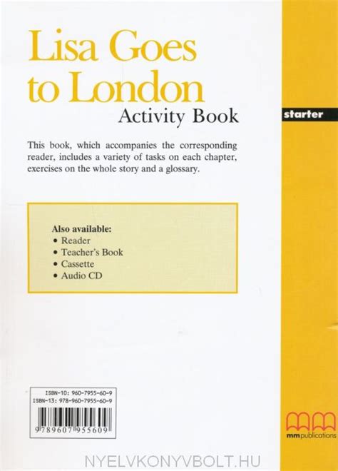 Lisa Goes To London Activity Book Starter Level Nyelvkönyv