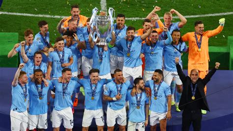 Manchester City On Top Of Europe After Winning The Champions League