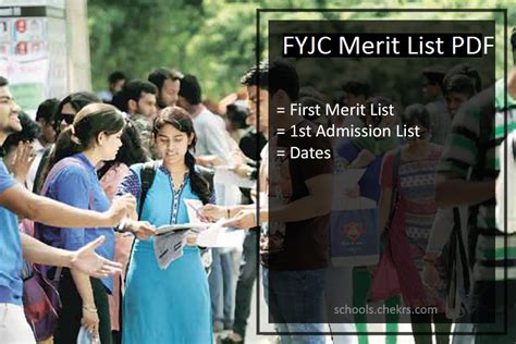 Fyjc First Merit List 2023 Mumbai Pune Arts Science Commerce Cut Off Dates