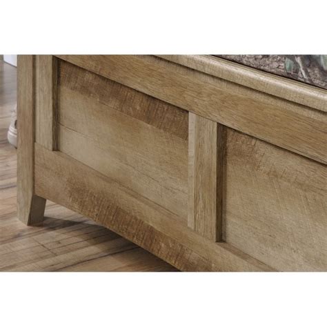 Storage Bench In Craftsman Oak 416699