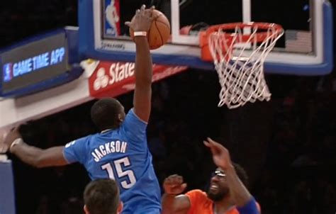 'baddest man on the planet'. Clip of the Morning: Reggie Jackson Thunders a Dunk Down ...