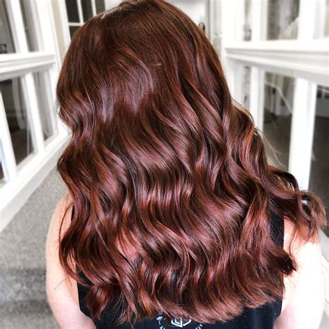 Copper Red Mahogany Hair Color Eldon Baines