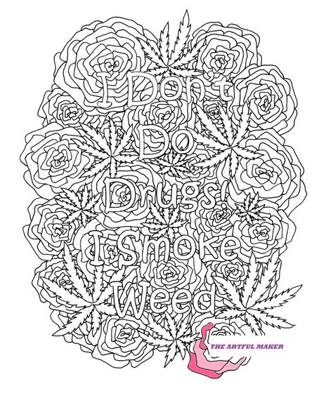 Https://wstravely.com/coloring Page/adult Coloring Pages Drugs