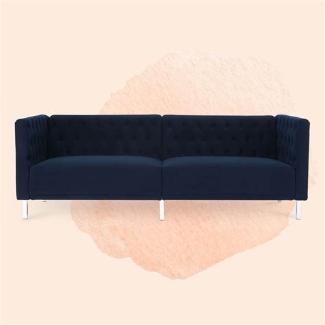 Mercer41 Tomy 805 Velvet Square Arm Sofa Wayfair