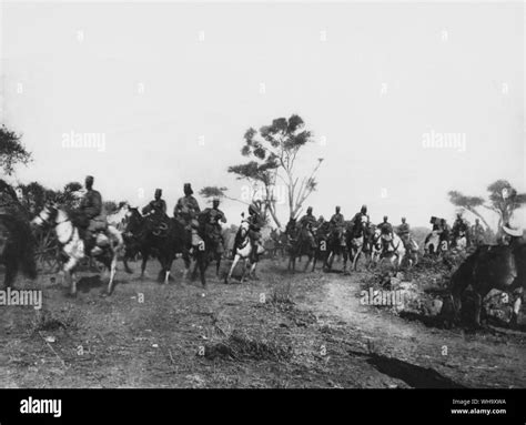 King African Rifles Mounted Infantry Concentrating Longido February