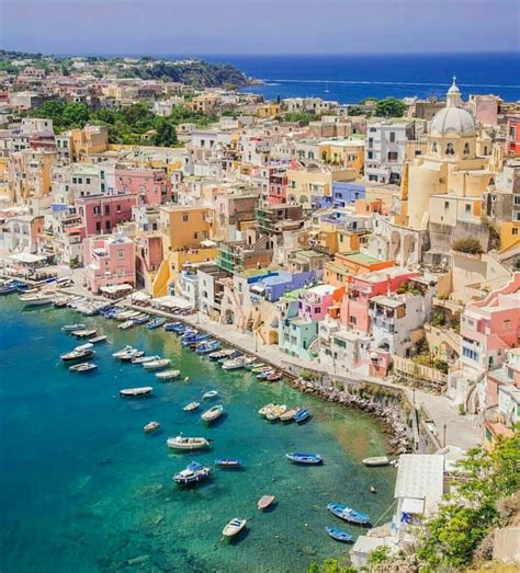 #procida will be italian capital of culture for 2022, representing a true rebirth! Procida, Italy - Amazing Places | Katalay.net