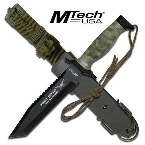M Tech Military Combat Knife Mt676tc Tacticalsurvival Knives