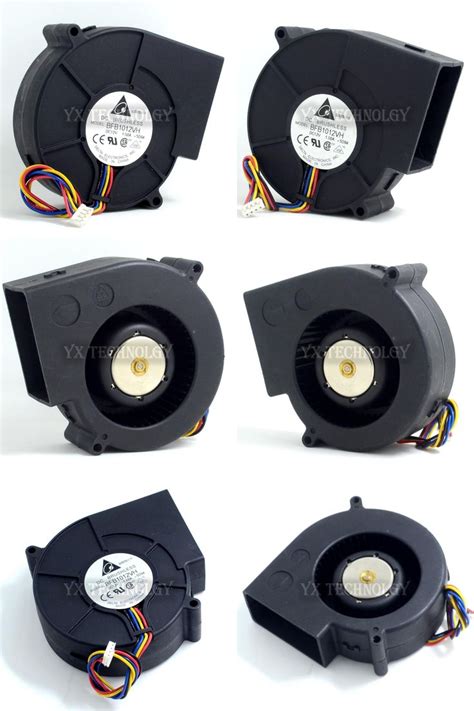 1563us 2pcs New 9733 Turbo Centrifugal Cooling Fan Blower Bfb1012vh