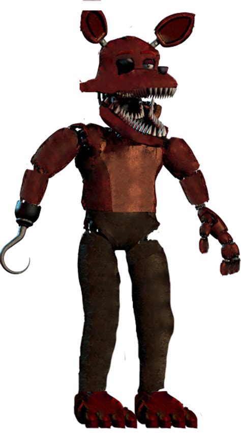 Unwithered nightmare Foxy full body by WhiteFoxyX on ...