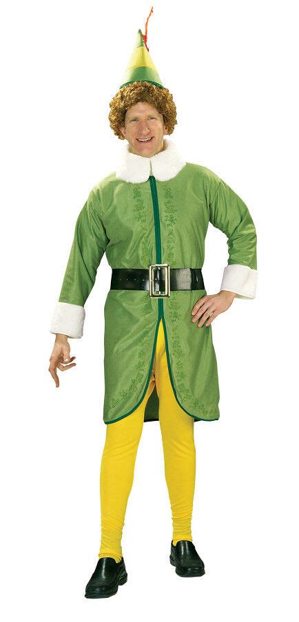 Buddy The Elf Adult Mens Costume Christmas Movie Will Ferrell Rubies Ebay