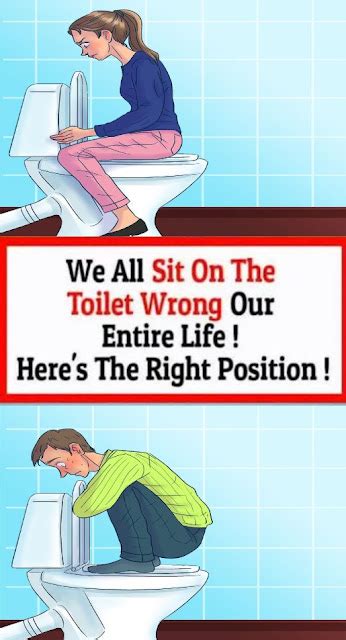 We All Sitting On The Toilet Wrong Here’s The Right Position Wellness Magazine