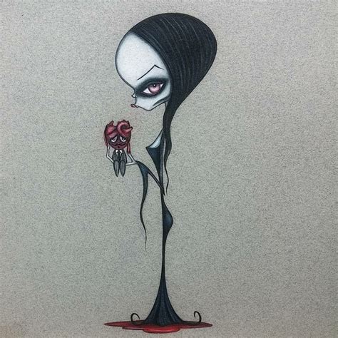 Pin By ♡kaylee♡ On Art Tim Burton Art Creepy Art Gothic Drawings