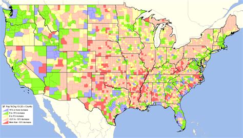 County Population Trends 2010 2020