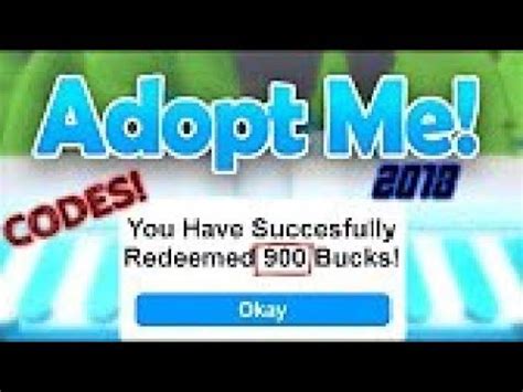 ROBLOX ADOPT ME ALL NEW CODES & NEW UPDATE (FREE BUCKS ...