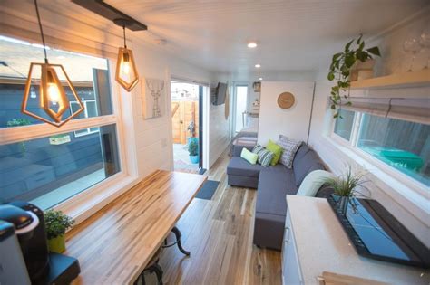 Beautiful modern house from containers onoutdoor terrace buying a modern house from containers, you get a complete design. The Denver - Shipping Container Home - TinyHouseDesign