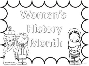 Printable Women S History Coloring Pages