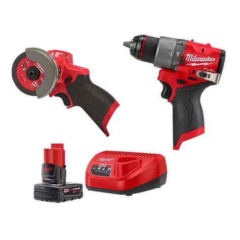 Milwaukee M12 Fuel 12 Volt Lithium Ion Brushless Cordless 1 2 In Hammer
