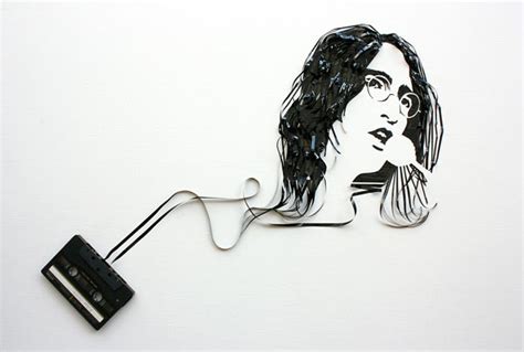 Wow Amazing And Interesting Cassette Tape Art