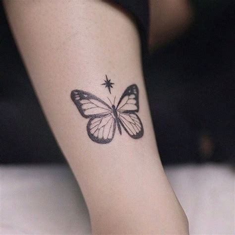 27 Simple Butterfly Small Tattoo Designs Tatuajes Disenos De Unas