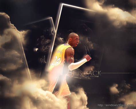 Kobe Bryant 24 Lakers Background Wallpaper ⋆ Windows 10
