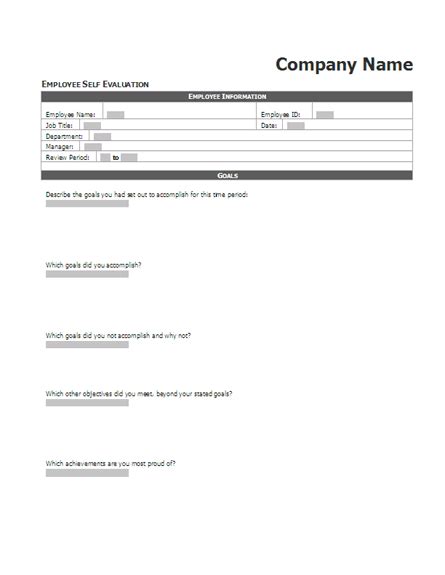 How to establish an evaluation team and select a lead evaluator. Employee performance self-evaluation assessment ...