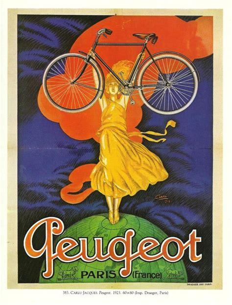 Antique French Bike Cycle Advertising Poster 1900s Etsy Bicycle Art