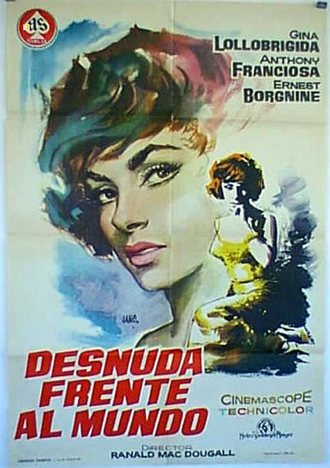 Desnuda Frente Al Mundo Movie Poster Go Naked In The World Movie