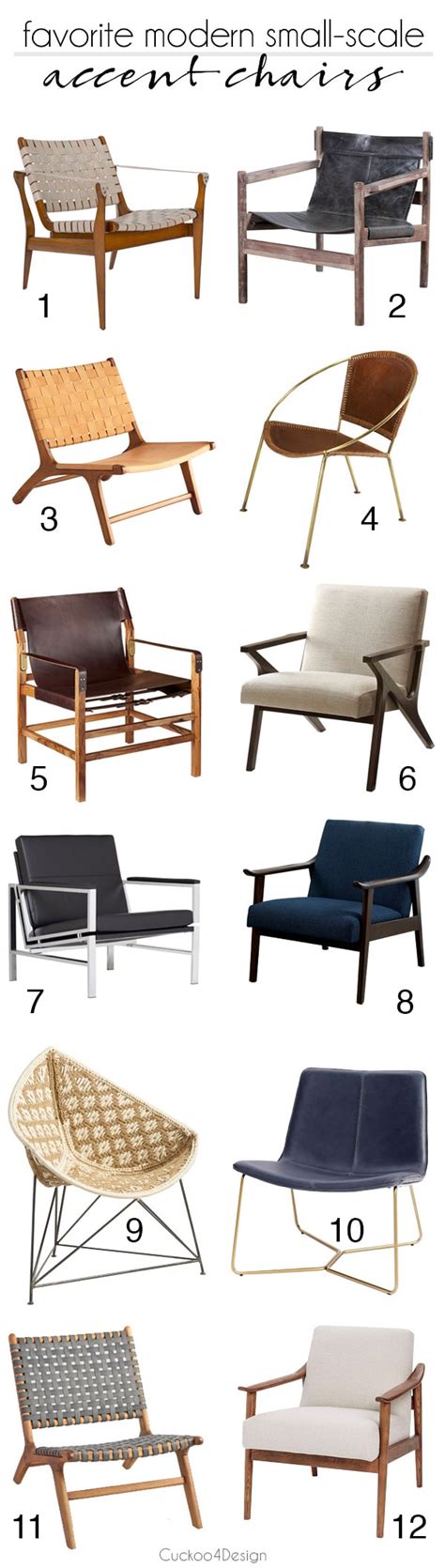 Modern accent chairs nowadays enhance better home and living especially interiors with contemporary modern accent chairs that complete comfy atmosphere. Favorite modern small-scale accent chairs | Cuckoo4Design