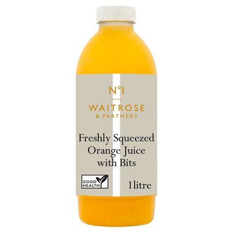 Waitrose 1 Freshly Squeezed Orange Juice With Bits Ocado