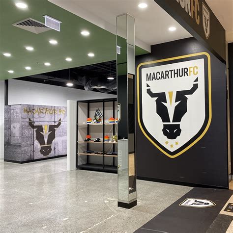 The home ground of the macarthur rams first grade, u20's, youth league and sap is. Cool: Macarthur FC experience store gets thumbs up from fans
