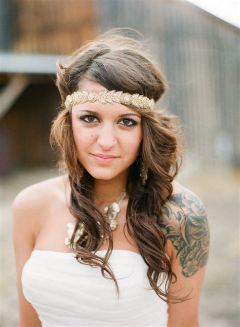 22 Beautiful Brides Who Showed Off Their Tattoos With Pride Gorgeous