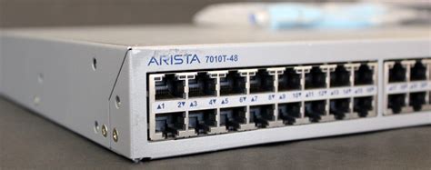 Arista Dcs 7010t 48 R 48 Port 101001000 And 4 Port 10gbe Switch Ebay