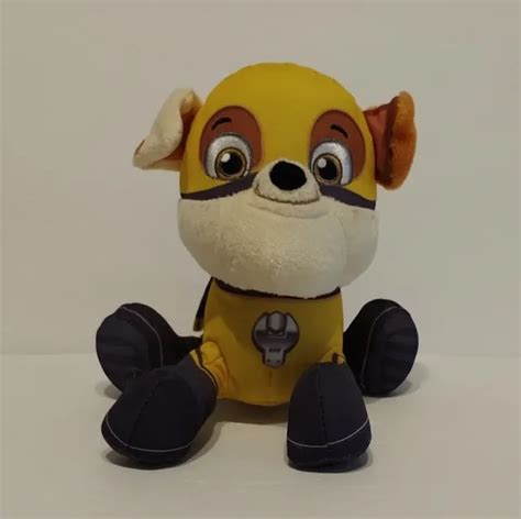Nickelodeon Paw Patrol Rubble Super Pets Pup Pals Plush 8 Spin Masters