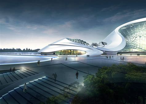 Chinas Enormous Cultural Center Blends Into Its Landscape