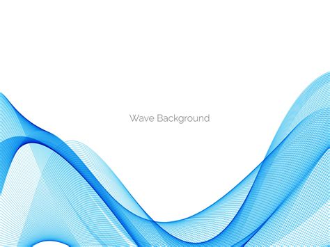 Abstract Blue Wave Design Decorative Background 2271280 Vector Art At