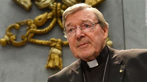 George Pell Top Pope Advisor Charged With Sexual Assault Offenses Cnn
