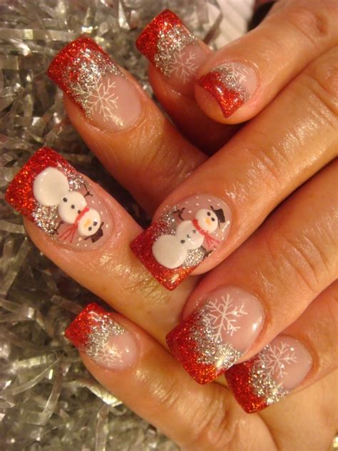 15 Best, Cute & Amazing Christmas Nail Art Designs, Ideas & Pictures