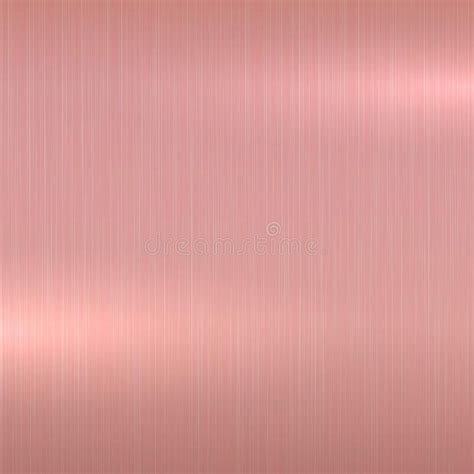 Bright Metallic Polished Background Rose Gold Shiny Metal Brushed