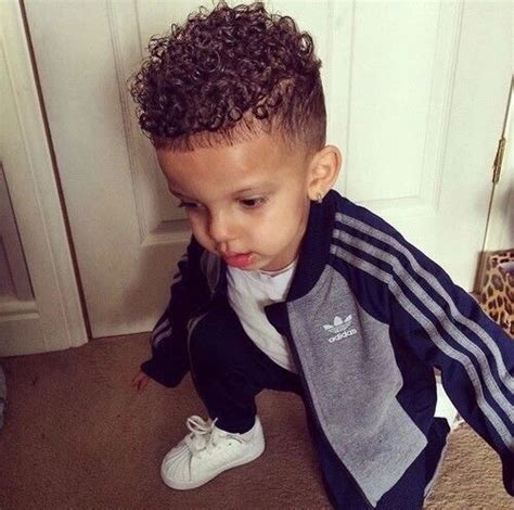 Failing to use special curly hair techniques can result in a pyramid shape or extra frizz. Pin by Bettye Lowery on Stylish Kids | Toddler haircuts ...