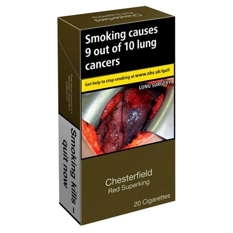 Chesterfield Red Superking 20 Cigarettes £115 Compare Prices