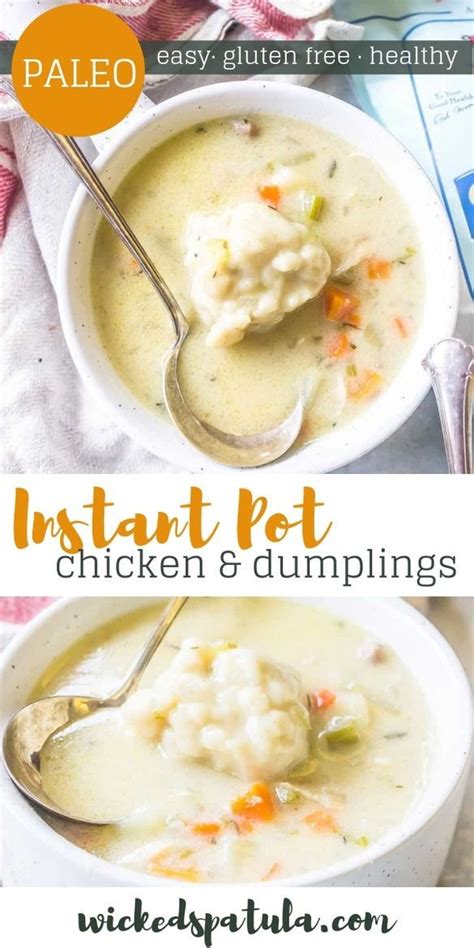 Your choice of mixed vegetable or a spinach and tofu filling. Gluten Free Chicken and Dumplings - This Gluten Free ...