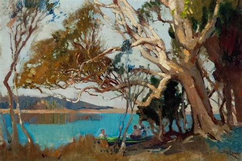 Sydney Long Art Nouveau And Symbolist Painter In 2020 Landscape Art