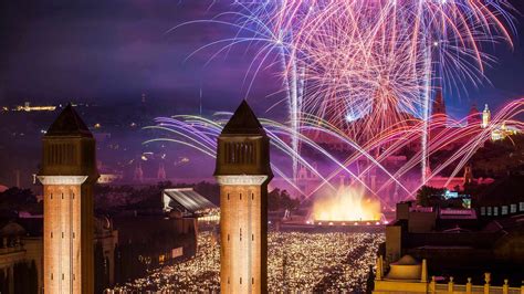 La Merce Fireworks Bing Wallpaper Download