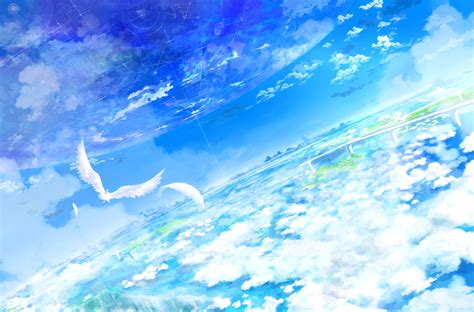 Farewell Backgrounds Anime Sky Wallpaper Hd 2500x1650 Download Hd
