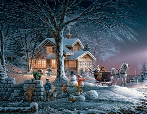 Winter Wonderland Boxed Christmas Cards Winter Scenes Winter