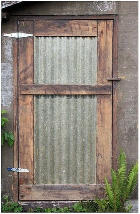 82 Corrugated Metal Barn Door Farmhouse Room Metal Barn Doors