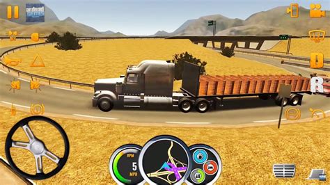 Semi Truck Driving Sim Game Cargo Delivery From Miami To Dc Android